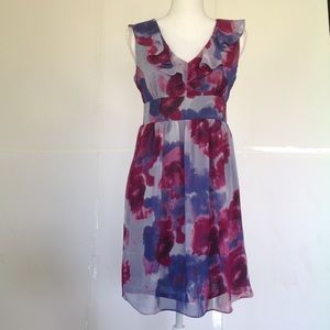 ~ANN TAYLOR LOFT~ Sleeveless floral dress